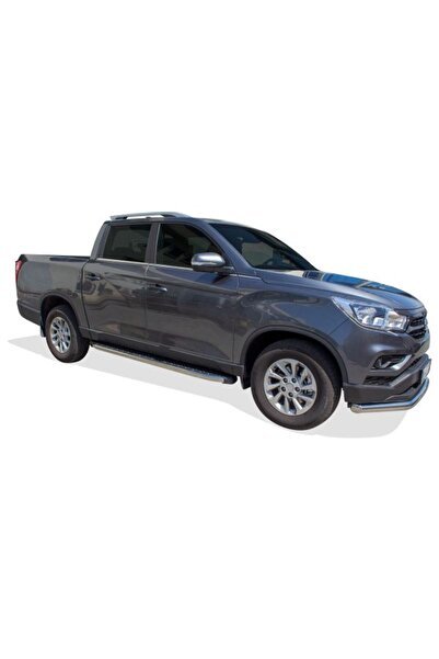 1_org_zoom-3511.jpg SsangYong Musso Blackline Araca Özel Yan Basamak Krom 2018 ve Sonrası - Görsel 1