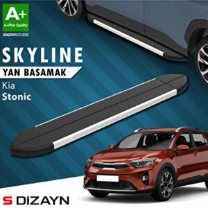 Kia Stonic Skyline Alüminyum Araca Özel Yan Basamak 173 cm 2017 ve Üzeri