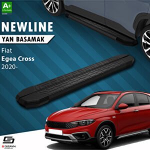 Fiat Egea Cross NewLine Siyah Araca Özel Yan Basamak 183 cm 2020 ve Üzeri