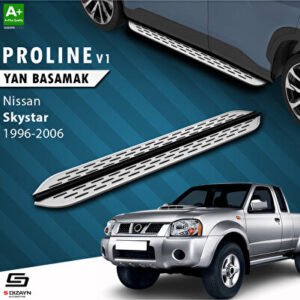 S-Dizayn Nissan Skystar OEM Still Pro V1 Alüminyum Araca Özel Yan Basamak 193 cm 1996-2006