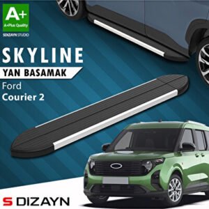 Ford Courier 2 Skyline Alüminyum Araca Özel Yan Basamak 183 cm 2023 ve Üzeri