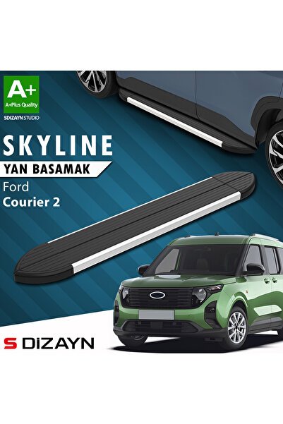 1_org_zoom-3576.jpg Ford Courier 2 Skyline Alüminyum Araca Özel Yan Basamak 183 cm 2023 ve Üzeri - Görsel 1