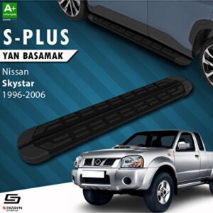 S-Dizayn Nissan Skystar S-Plus Siyah Araca Özel Yan Basamak 193 cm 1996-2006