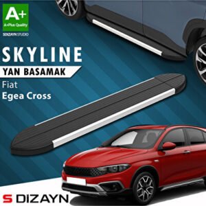 Fiat Egea Cross Skyline Alüminyum Araca Özel Yan Basamak 183 cm 2020 ve Üzeri