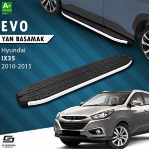 S-Dizayn Hyundai IX-35 Evo Alüminyum Araca Özel Yan Basamak 173 cm 2010-2015