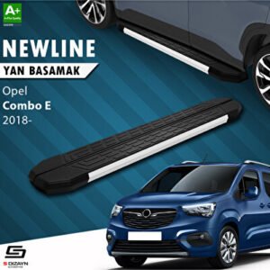 Opel Combo E NewLine Alüminyum Araca Özel Yan Basamak 203 cm 2018 ve Üzeri