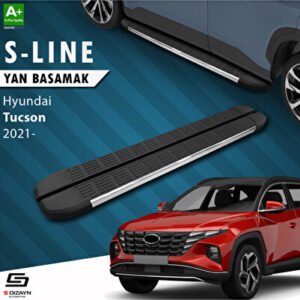 Hyundai Tucson 4 S-Line Krom Araca Özel Yan Basamak 173 cm 2021 ve Üzeri