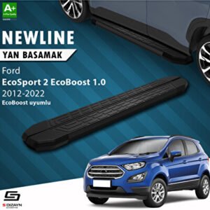Ford EcoSport 2 EcoBoost 1.0 NewLine Siyah Araca Özel Yan Basamak 173 cm 2012-2022
