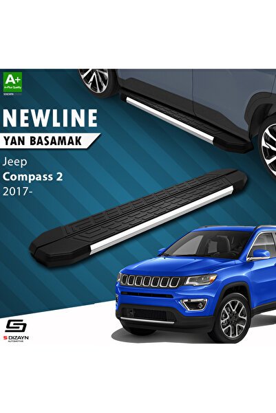 1_org_zoom-3634.jpg Jeep Compass 2 NewLine Krom Araca Özel Yan Basamak 173 cm 2017 ve Üzeri - Görsel 1