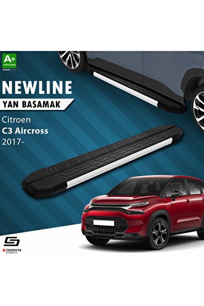 1_org_zoom-364.jpg Citroen C3 Aircross NewLine Alüminyum Araca Özel Yan Basamak 183 cm 2017-2024 - Görsel 1