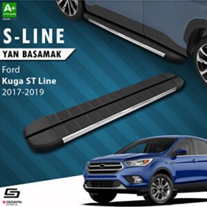 S-Dizayn Ford Kuga 2 St-line S-line Krom Araca Özel Yan Basamak 183 cm 2017-2019
