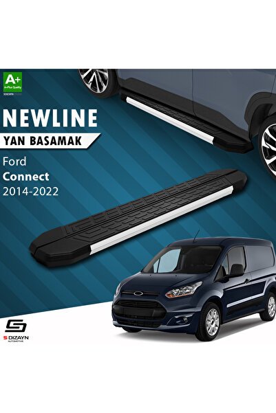 1_org_zoom-3647.jpg S-Dizayn Ford Connect 2 Newline Alüminyum Araca Özel Yan Basamak 189 cm 2014-2023 - Görsel 1