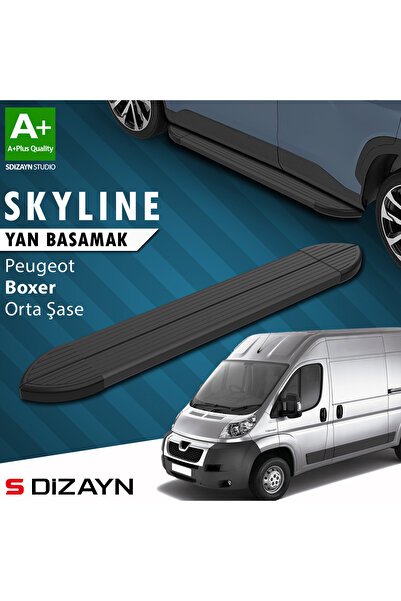 1_org_zoom-366.jpg Peugeot Boxer 3 Orta Şase Skyline Siyah Araca Özel Yan Basamak 253 cm 2006 ve Üzeri - Görsel 1
