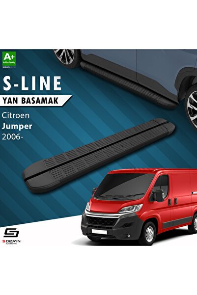 1_org_zoom-3660.jpg Citroen Jumper 3 Orta Şase S-Line Siyah Araca Özel Yan Basamak 253 cm 2006-2022 - Görsel 1