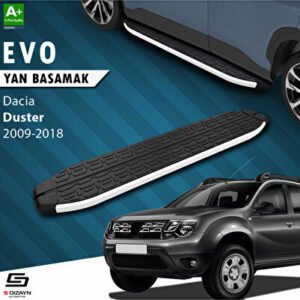 Dacia Duster Evo Alüminyum Araca Özel Yan Basamak 173 cm 2009-2018