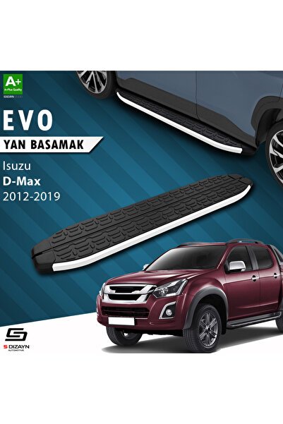 1_org_zoom-3666.jpg Isuzu D-Max 2 Evo Alüminyum Araca Özel Yan Basamak 203 cm 2012-2019 - Görsel 1