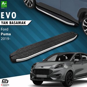 Ford Puma Evo Krom Araca Özel Yan Basamak 173 cm 2019 ve Üzeri