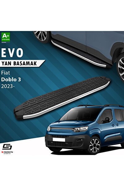 1_org_zoom-3685.jpg Fiat Doblo 3 Evo Krom Araca Özel Yan Basamak 203 cm 2023 ve Üzeri - Görsel 1