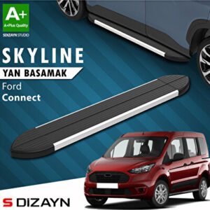 Ford Connect 3 Skyline Alüminyum Araca Özel Yan Basamak 193 cm 2023 ve Üzeri