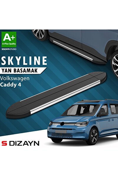 1_org_zoom-3713.jpg Volkswagen Caddy 4 Skyline Krom Araca Özel Yan Basamak 193 cm 2020 ve Üzeri - Görsel 1