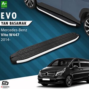 Mercedes Vito W447 Uzun Şase Evo Alüminyum Araca Özel Yan Basamak 253 cm 2014 ve Üzeri