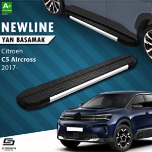 Citroen C5 Aircross NewLine Krom Araca Özel Yan Basamak 193 cm 2017-2024