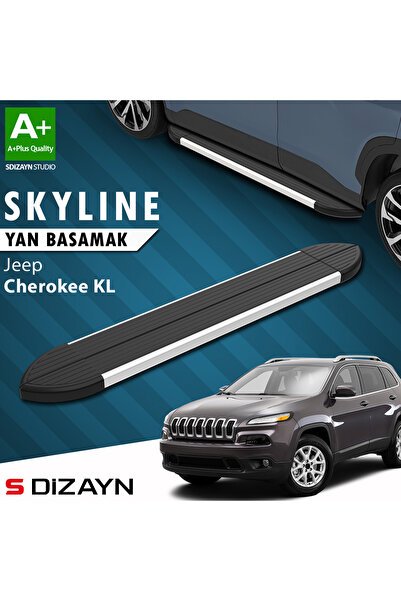 1_org_zoom-397.jpg Jeep Cherokee KL Skyline Alüminyum Araca Özel Yan Basamak 173 cm 2013-2023 - Görsel 1