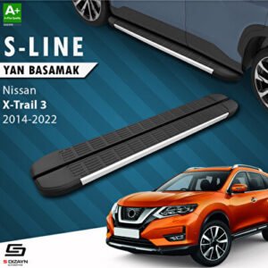 Nissan X-Trail T32 S-Line Alüminyum Araca Özel Yan Basamak 183 cm 2014-2022