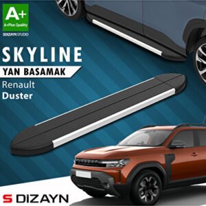Renault Duster 3 Skyline Alüminyum Araca Özel Yan Basamak 183 cm 2024 ve Üzeri