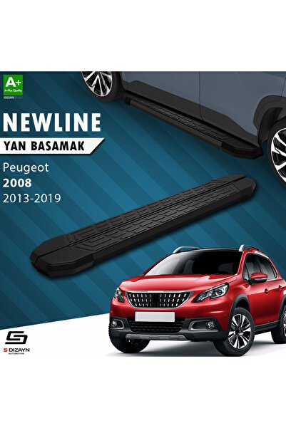 1_org_zoom-421.jpg S-Dizayn Peugeot 2008 Newline Siyah Araca Özel Yan Basamak 179 cm 2013-2019 - Görsel 1
