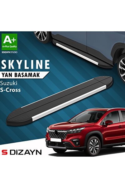 1_org_zoom-424.jpg Suzuki SX4 2 S-Cross Skyline Alüminyum Araca Özel Yan Basamak 173 cm 2014-2021 - Görsel 1