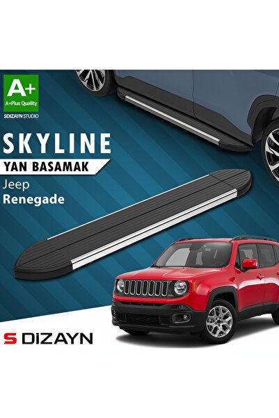 1_org_zoom-425.jpg Jeep Renegade Skyline Krom Araca Özel Yan Basamak 173 cm 2014 ve Üzeri - Görsel 1