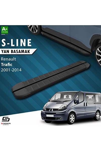 1_org_zoom-426.jpg Renault Trafic 2 Uzun Şase S-Line Siyah Araca Özel Yan Basamak 263 cm 2001-2014 - Görsel 1