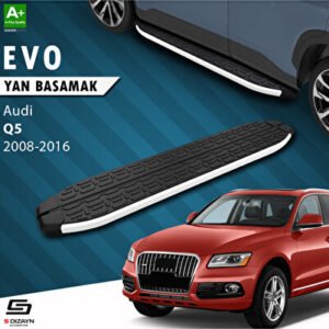 S-Dizayn Audi Q5 Evo Alüminyum Araca Özel Yan Basamak 183 cm 2008-2016
