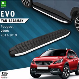 Peugeot 2008 Evo Alüminyum Araca Özel Yan Basamak 173 cm 2013-2019