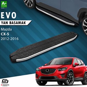 Mazda CX-5 Evo Krom Araca Özel Yan Basamak 183 cm 2012-2016
