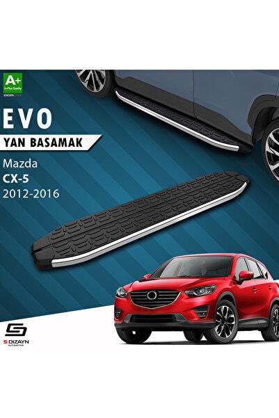 1_org_zoom-472.jpg Mazda CX-5 Evo Krom Araca Özel Yan Basamak 183 cm 2012-2016 - Görsel 1
