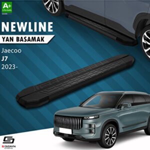 Jaecoo J7 NewLine Siyah Araca Özel Yan Basamak 183 cm 2023 ve Üzeri