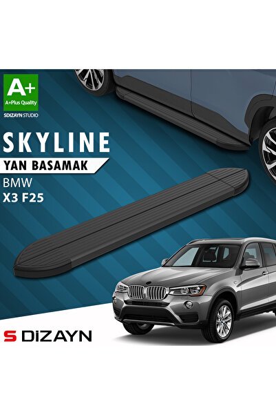 1_org_zoom-507.jpg BMW X3 F25 Skyline Siyah Araca Özel Yan Basamak 193 cm 2010-2017 - Görsel 1