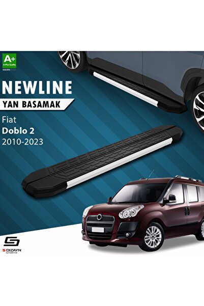 1_org_zoom-514.jpg Fiat Doblo 2 NewLine Alüminyum Araca Özel Yan Basamak 193 cm 2010 ve Üzeri - Görsel 1