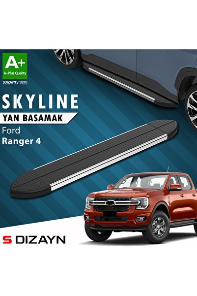 1_org_zoom-517.jpg Ford Ranger 4 Skyline Krom Araca Özel Yan Basamak 203 cm 2023 ve Üzeri - Görsel 1