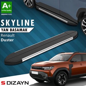 Renault Duster 3 Skyline Krom Araca Özel Yan Basamak 183 cm 2024 ve Üzeri