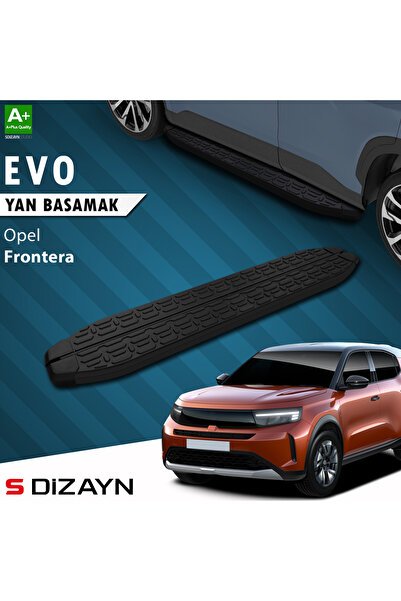 1_org_zoom-538.jpg S-Dizayn Opel Frontera Evo Siyah Araca Özel Yan Basamak 183 cm 2024 ve Üzeri - Görsel 1