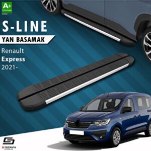 Renault Express S-Line Alüminyum Araca Özel Yan Basamak 203 cm 2021 ve Üzeri