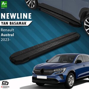 Renault Austral NewLine Siyah Araca Özel Yan Basamak 183 cm 2023 ve Üzeri