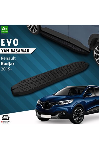 1_org_zoom-574.jpg Renault Kadjar Evo Siyah Araca Özel Yan Basamak 173 cm 2015-2022 - Görsel 1