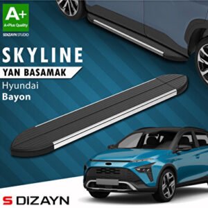 Hyundai Bayon Skyline Krom Araca Özel Yan Basamak 173 cm 2021-2024
