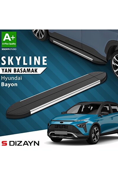 1_org_zoom-575.jpg Hyundai Bayon Skyline Krom Araca Özel Yan Basamak 173 cm 2021-2024 - Görsel 1