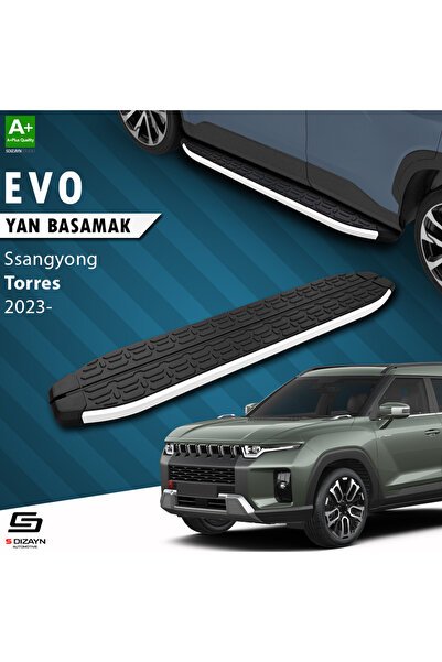 1_org_zoom-594.jpg SsangYong Torres Evo Alüminyum Araca Özel Yan Basamak 183 cm 2023 ve Üzeri - Görsel 1
