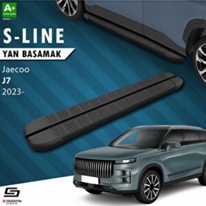 Jaecoo J7 S-Line Siyah Araca Özel Yan Basamak 183 cm 2023 ve Üzeri